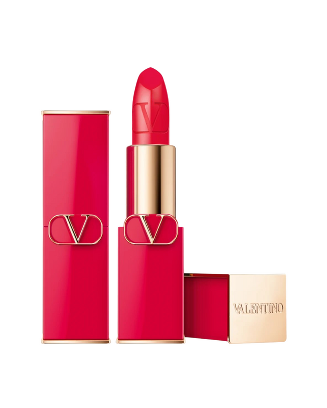 Valentino, Rosso, Satin Finish, Cream Lipstick, 404R, Refillable, 3.5 g - Feel You