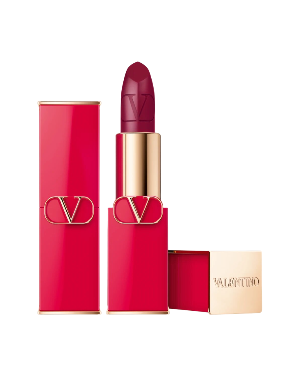 Valentino, Rosso, Satin Finish, Cream Lipstick, 505R, Refillable, 3.5 g - Feel You
