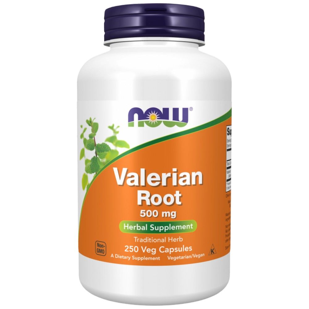Valerian Root 500 mg - 250 капсули - Feel You