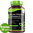 Vegan Essential Multivitamin /120 капсули, 120 дни/ Nutravita - Feel You
