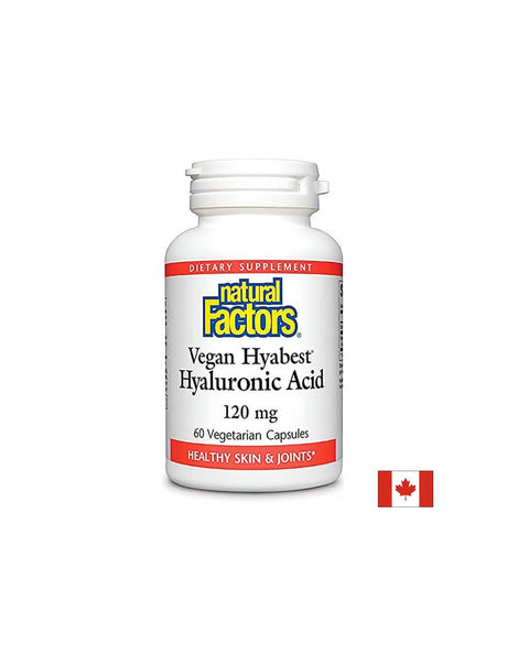 Vegan Hyaluronic Acid HyAppeal® 120 mg - 60 капсули - Feel You