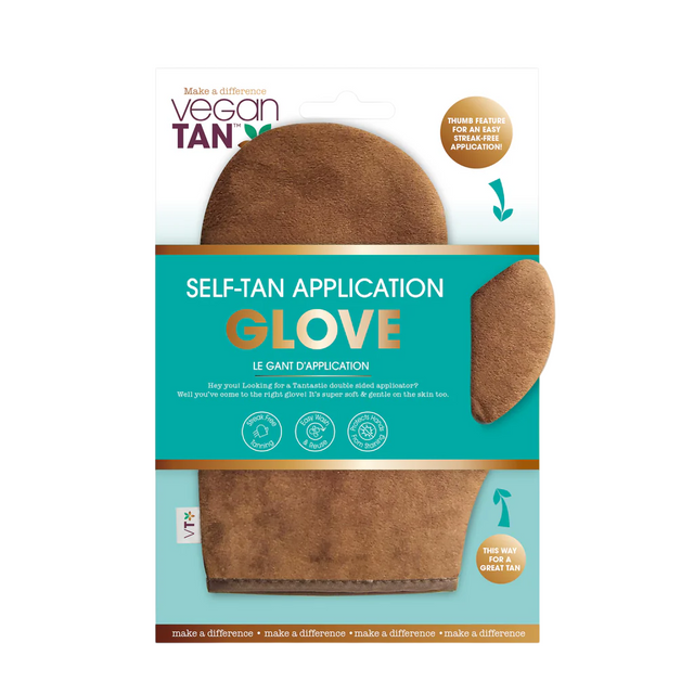 Vegan Tan, Luxury, Tanning Mitts, Brown - Feel You