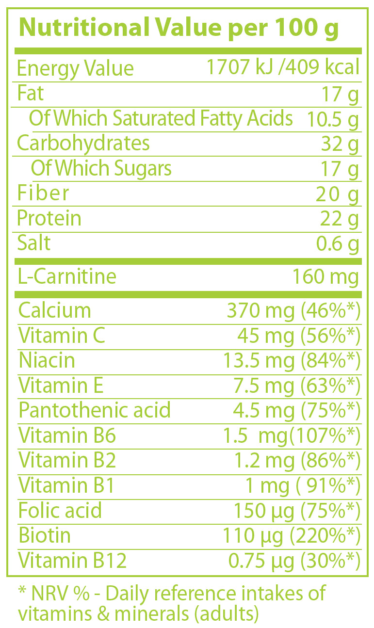 VEGAN PROTEIN BAR - 40 G