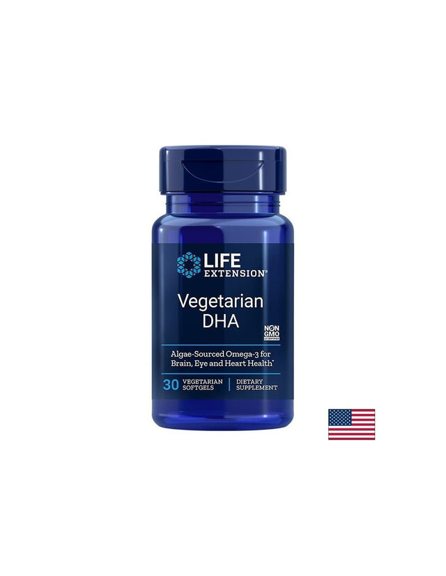 Vegetarian DHA / Растителна DHA 200 mg х 30 софтгел капсули - Feel You