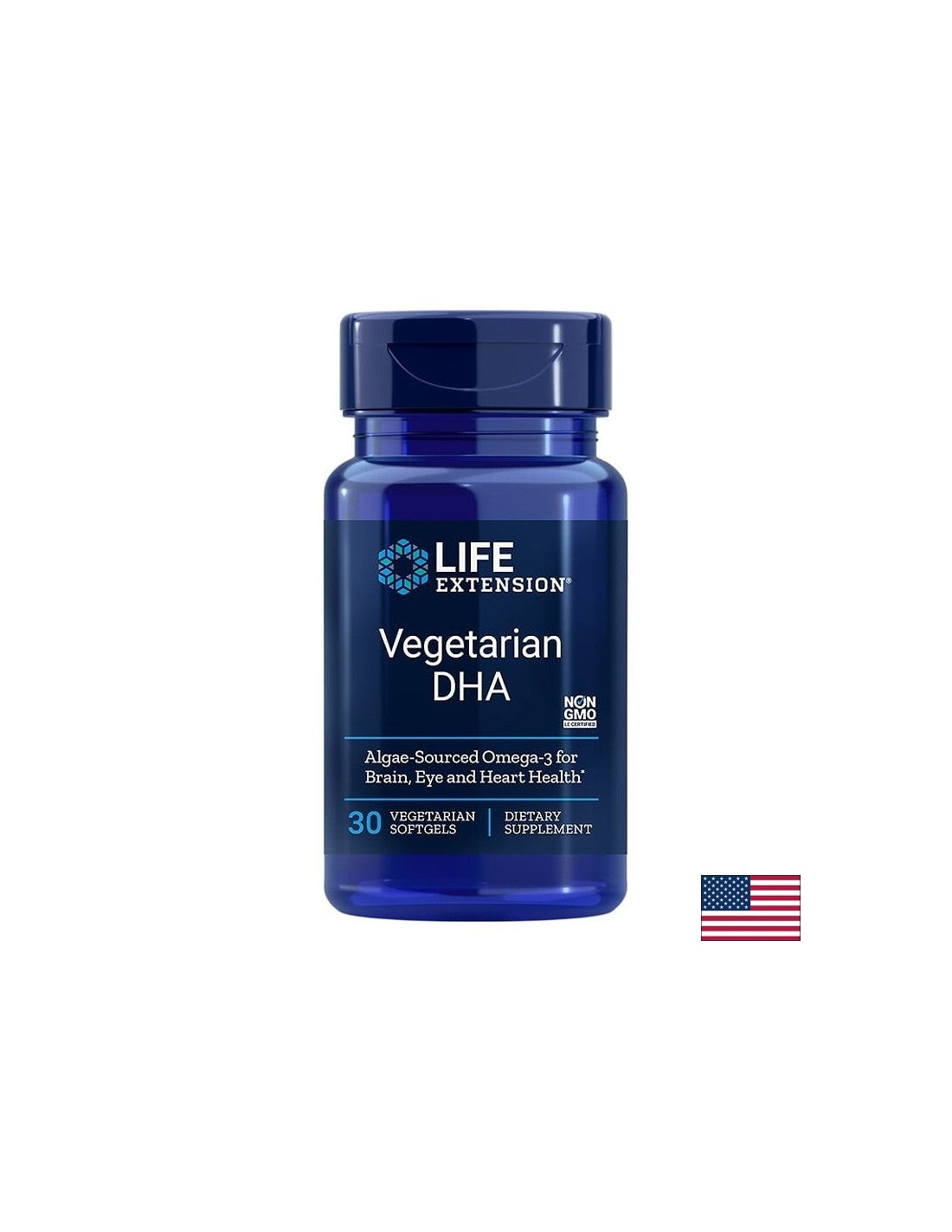 Vegetarian DHA / Растителна DHA 200 mg х 30 софтгел капсули - Feel You