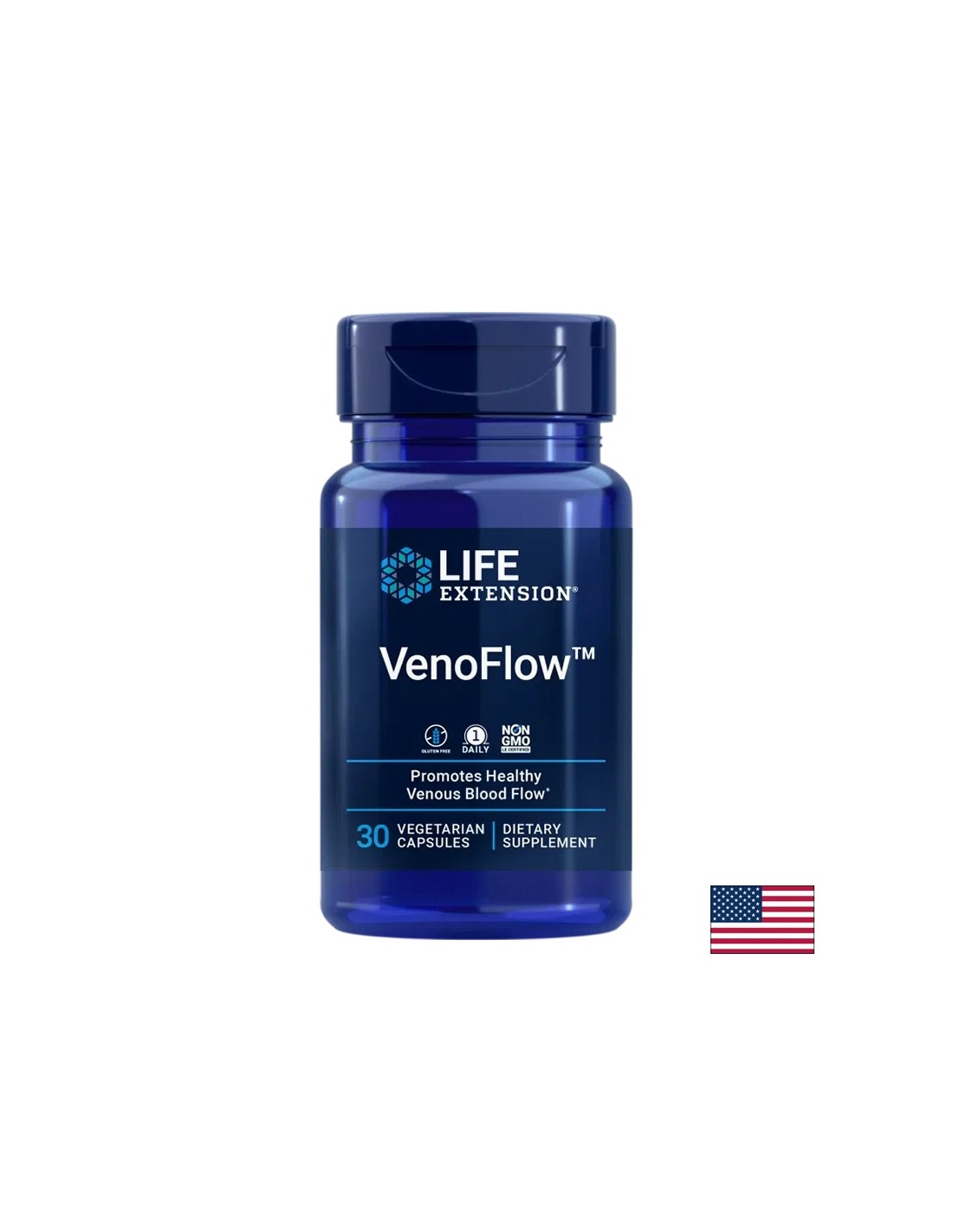 Кръвоносни съдове - VenoFlow™ Пикногенол + Натокиназа, 30 капсули - Feel You