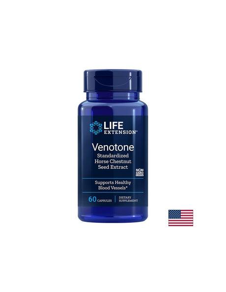 Venotone Standardized Horse Chestnut Seed Extract/ Див кестен 250 mg х 60 капсули - Feel You