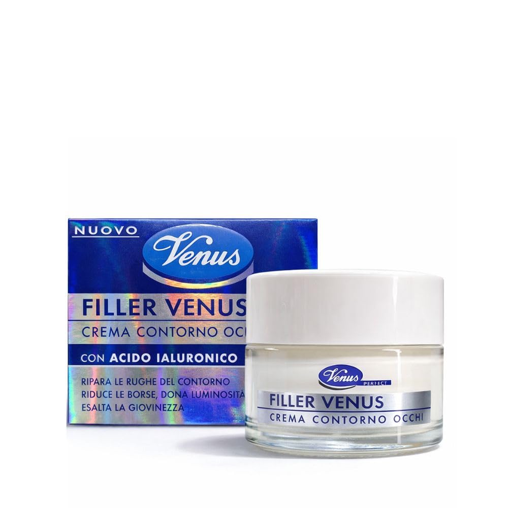 Venus, Perfect Filler, Hyaluronic Acid, Reparative, Eye Cream, 15 ml - Feel You