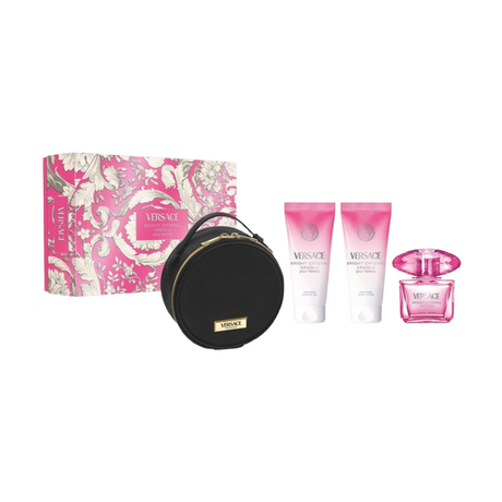 Versace - Bright Crystal Absolu Gift set EDP 90 ml, body lotion 100 ml, shower gel 100 ml and cosmetic bag - 90ml - Feel You