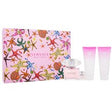 Versace - Bright Crystal Gift Set EDT 90 ml, body lotion 100 ml Crystal Bright, Bright Crystal shower gel 100 ml, and miniatures Bright Cr - 90ml - Feel You