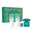Versace - Crystal Emerald Dárková sada EDP 90 ml, miniaturka EDP 5 ml, sprchový gel 100 ml a tělové mléko 100 ml - 90ml - Feel You