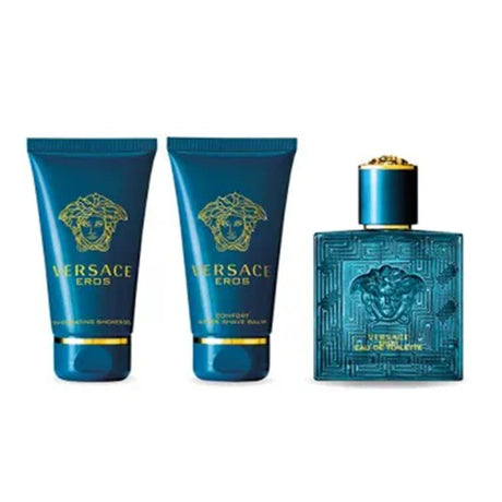 Versace – Eros Eau De Toilette 50ml + Shower Gel 50ml + After Shave Balsam 50ml - Feel You