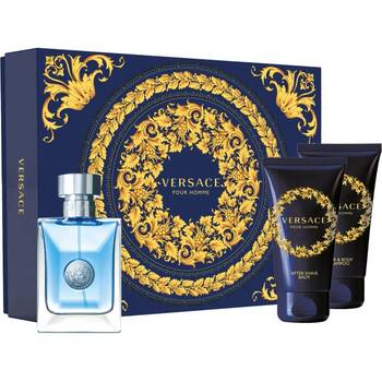 Versace Pour Homme Gift Set EDT 50 ml, after shave balm 50 ml and Shampoo 50 ml - 50ml - Feel You