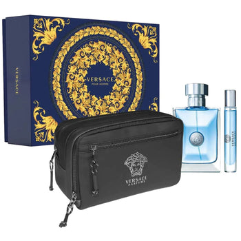 Versace - Versace pour Homme SET EDT 100 ml + EDT 10 ml + Cosmetic Bag - 100ml - Feel You
