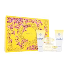 Versace - Yellow Diamond Gift set EDT 90 ml, body lotion 100 ml, shower gel 100 ml and miniature EDT 5 ml - 90ml - Feel You