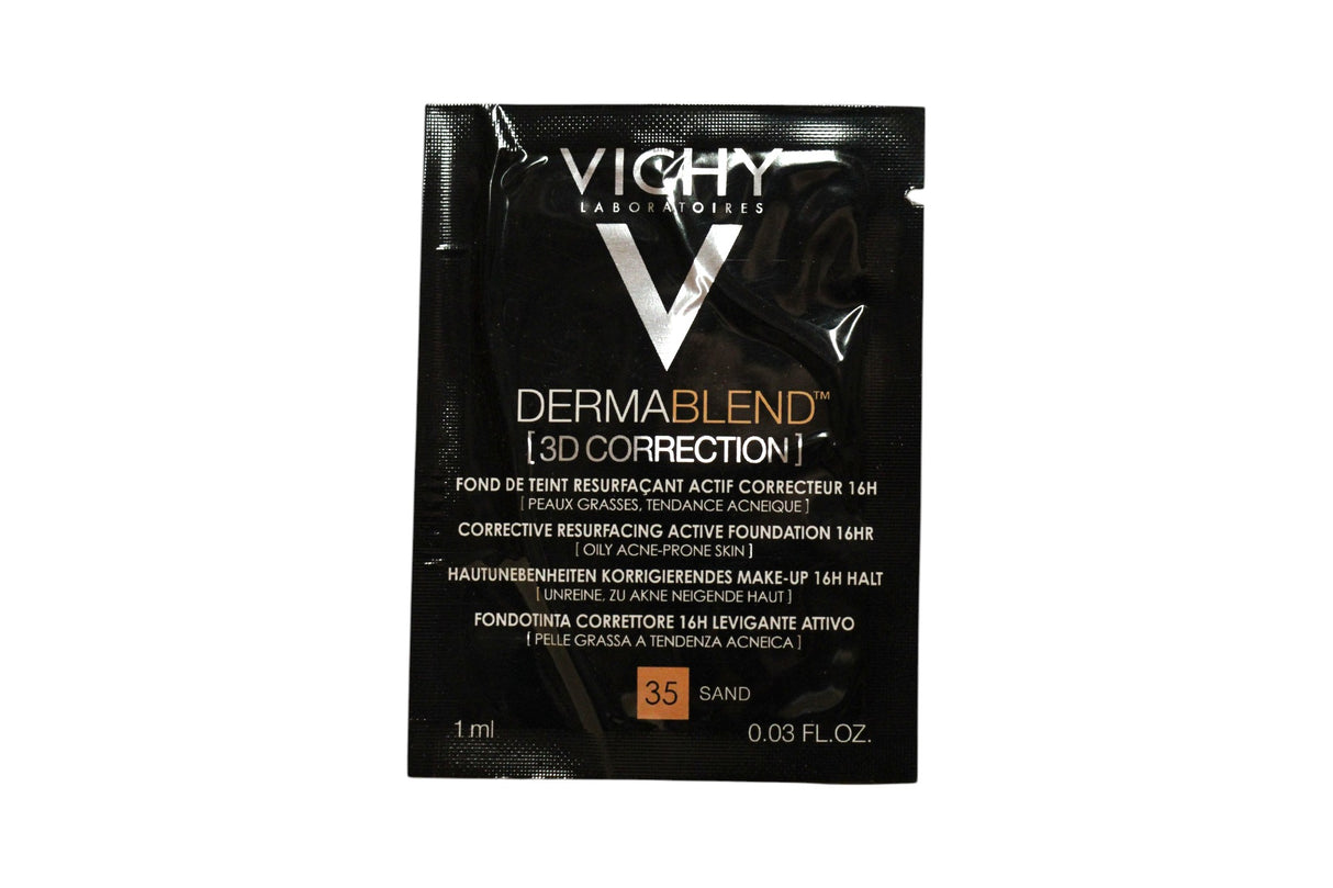 Vichy, DERMABLEND, Colour Correcting, Liquid Foundation, 35, Sand, 1 ml *Sample - Feel You