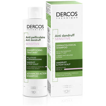 Vichy - Dercos Anti-Dandruff Sensitive Treatment Shampoo - Sulfate-dandruff shampoo for sensitive skin - 200ml - Feel You
