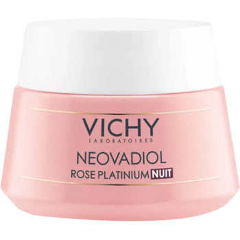 Vichy - Neovadiol Rose Platinium Night Cream - Night revitalizing cream for mature skin - 50ml - Feel You