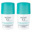 Vichy - Traitement Anti-Transpirant 48H Roll-on ( 2 pcs ) - 48-hour ball antiperspirant against white and yellow spots - 50ml - Feel You