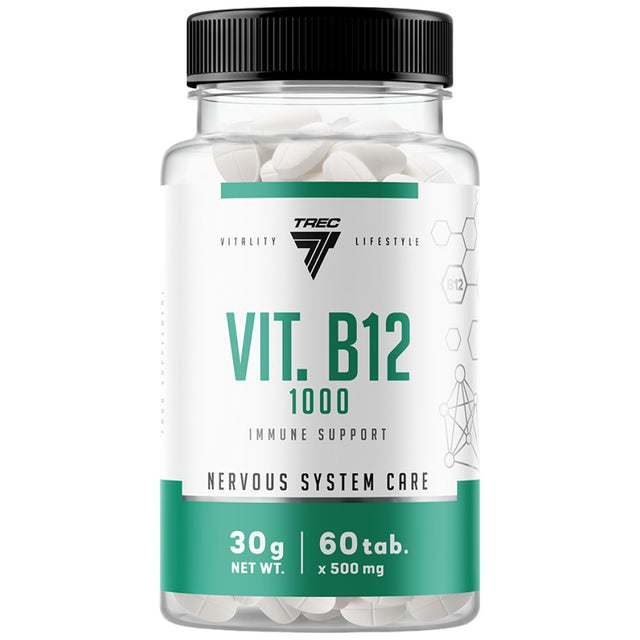 Vit. B12 1000 | Vitamin B12 Methylcobalamin - 60 Таблетки - Feel You