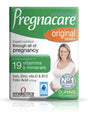 Vitabiotics, Pregnacare Original, Folic Acid, Vitamin D, Zinc, Iron, Supports Reproductive Health & Maternal Tissue Growth, Vitamins, 30 pcs - Feel You