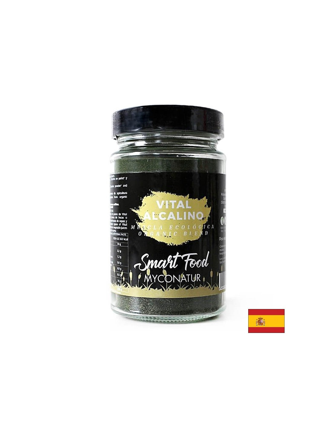 Vital alcalino, Bio - Смес от Био водорасли за алкален баланс, 180 g Myconatur - Feel You