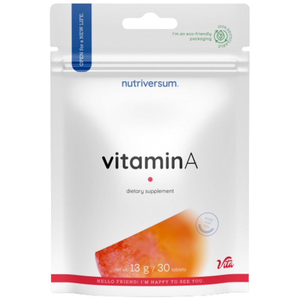 Vitamin A 2500 mcg - 30 Таблетки - Feel You