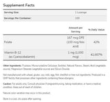 Vitamin B-12 1000 mcg | with Folic Acid - 250 Подезични таблетки - Feel You