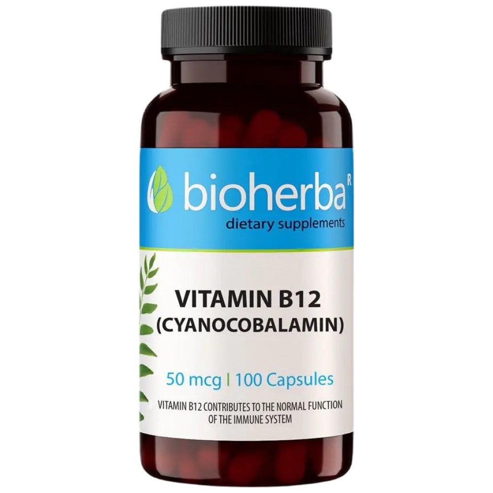 Vitamin B-12 50 mcg - 100 капсули - Feel You