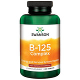 Vitamin B-125 Complex - High Potency 250 капсули - Feel You
