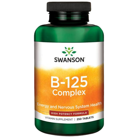 Vitamin B-125 Complex - High Potency 250 капсули - Feel You