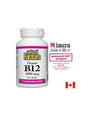 Vitamin B12/ Витамин В12 (цианокобаламин) 1000 mcg х 90 таблетки Natural Factors - Feel You