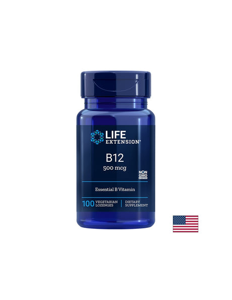 Vitamin B12/ Витамин В12 500 mcg x 100 таблетки за смучене - Feel You