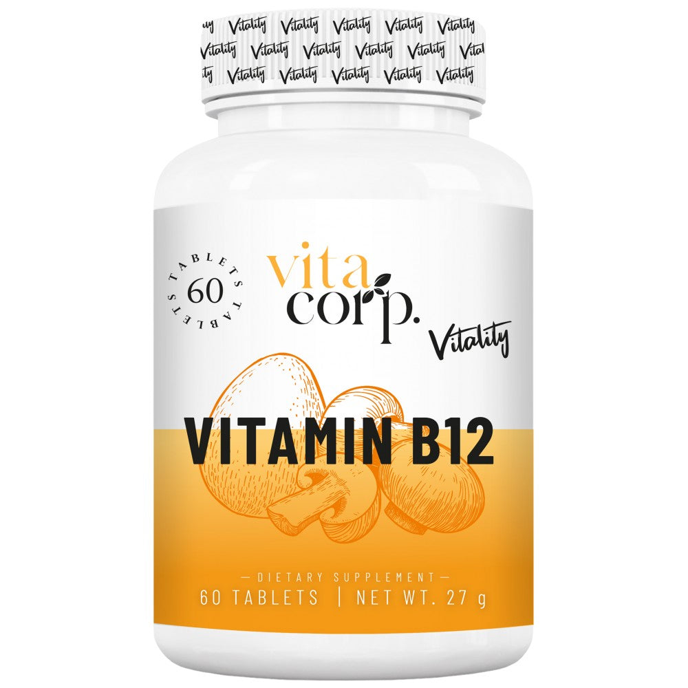 Vitamin B12 Cyanocobalamin 12.5 mcg - 60 Таблетки - Feel You