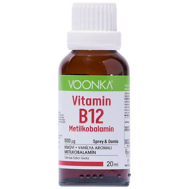 Vitamin B12 Spray & Drop 1000 mcg - 20 мл - Feel You