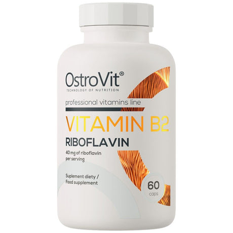Vitamin B2 Riboflavin 40 mg - 60 капсули - Feel You