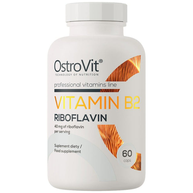 Vitamin B2 Riboflavin 40 mg - 60 капсули - Feel You