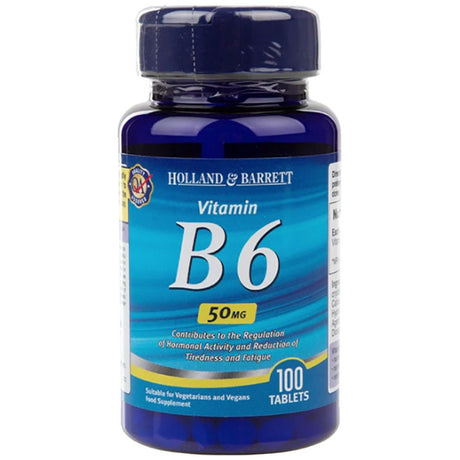 Vitamin B6 / Pyridoxine 50 mg - 100 Таблетки - Feel You