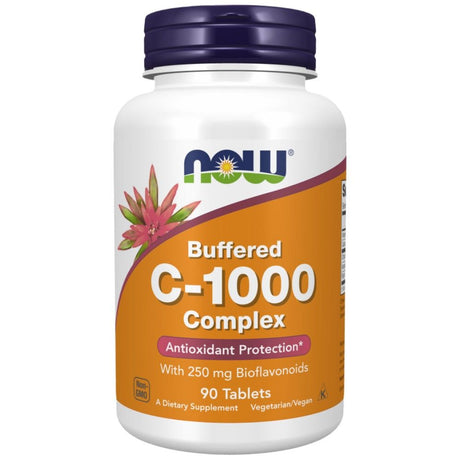 Vitamin C-1000 Complex - Buffered with 250 mg Bioflavonoids - 90 Таблетки - Feel You