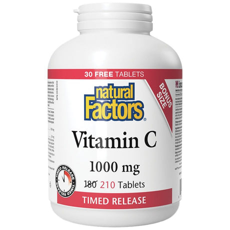 Vitamin C 1000 mg | Timed Release - 210 Таблетки - Feel You