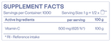 HS LABS - VITAMIN C - 500 g