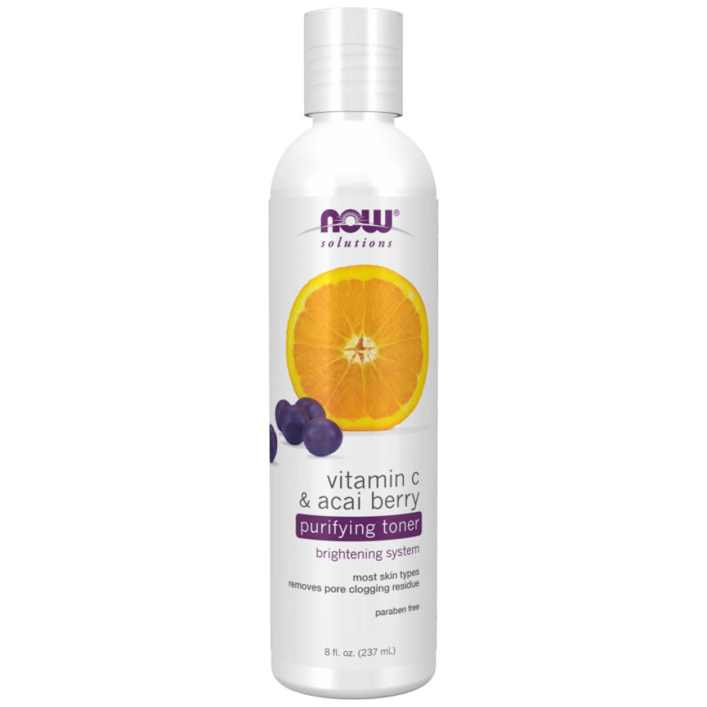 Vitamin C & Acai Berry Purifying Toner | Paraben Free - 237 мл - Feel You