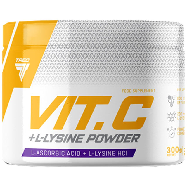 Vitamin C + L-Lysine Powder - 300 грама - Feel You