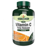 Витамин С с удължено освобождаване (Vitamin C Time Release) 1000mg 90 таблетки NaturesAid - Feel You