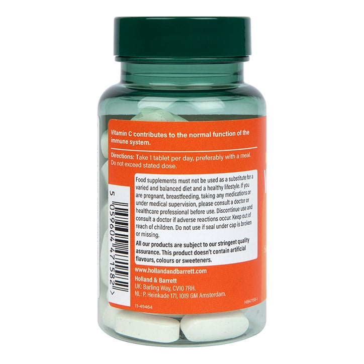 Витамин С с шипки (Vitamin C with Rose Hips) 1000мг 60 таблетки, H&B - Feel You