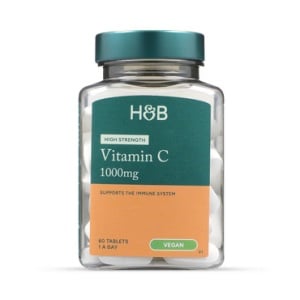 Витамин С с шипки (Vitamin C with Rose Hips) 1000мг 60 таблетки, H&B - Feel You