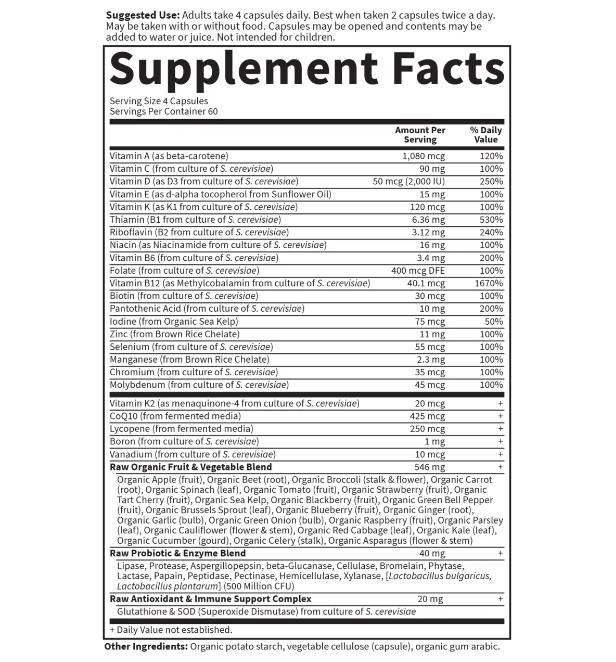 Vitamin Code / 50 & Wiser Men - 240 капсули - Feel You