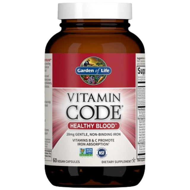 Vitamin Code | Healthy Blood - 60 капсули - Feel You
