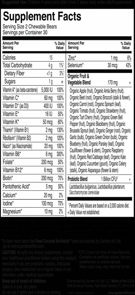 Vitamin Code / KIDS - 60 желирани бонбони - Feel You