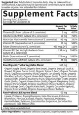 Vitamin Code / RAW B-Complex - 60 капсули - Feel You